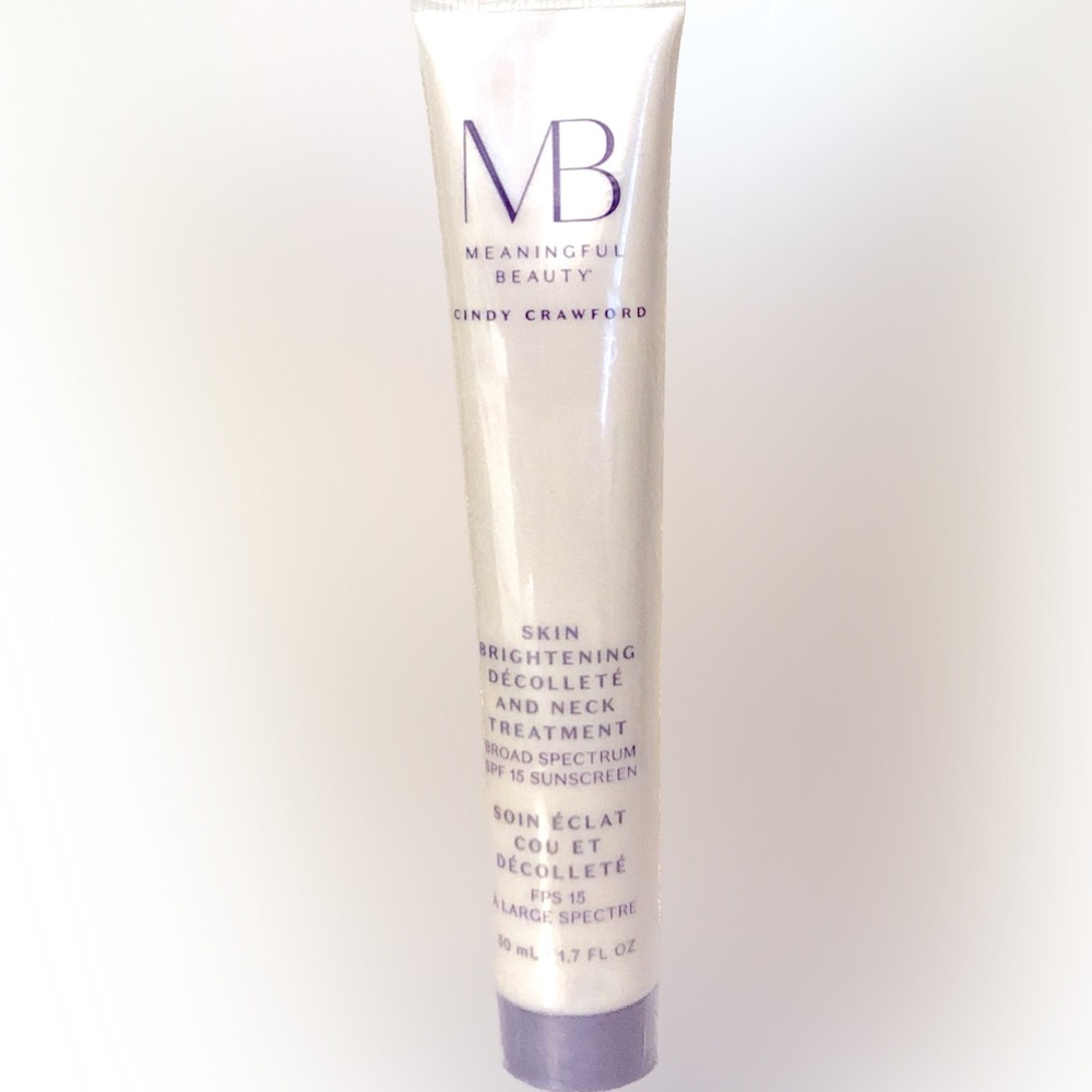 Meaningful Beauty Skin Brightening Decollete Neck Treatment Cream 1.7 oz